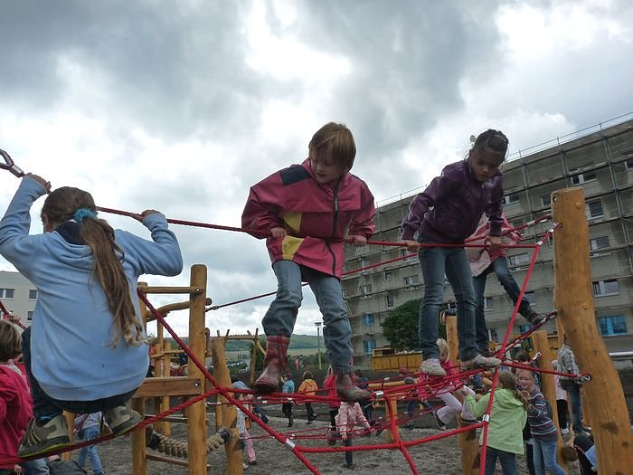 Einweihung Spielplatz