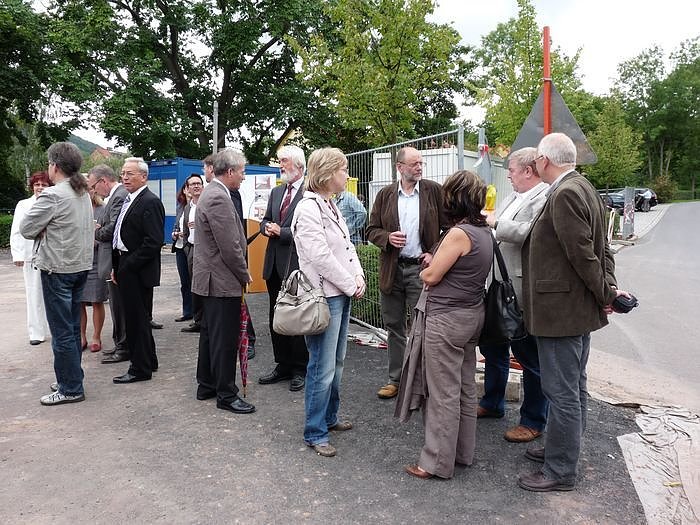 Symbolischer Spatenstich