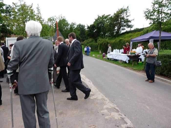 Symbolischer Spatenstich