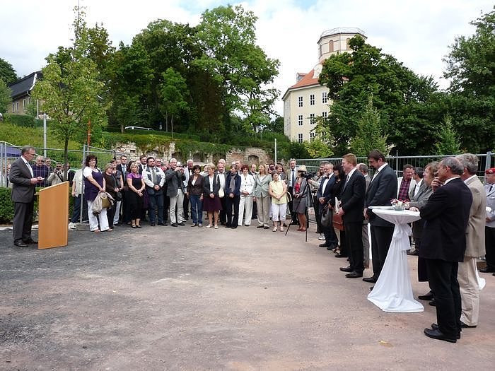 Symbolischer Spatenstich