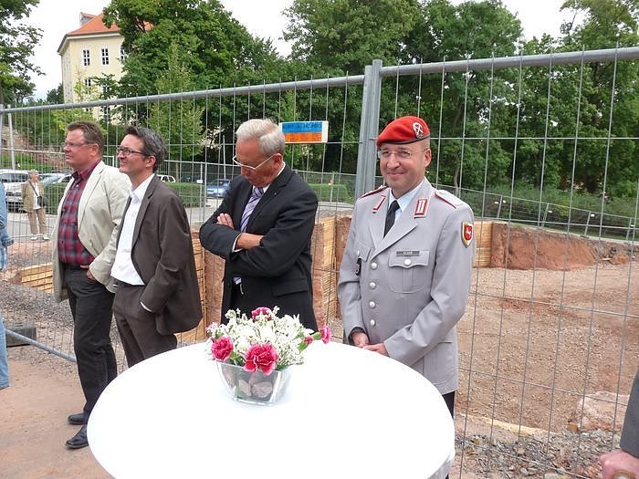 Symbolischer Spatenstich