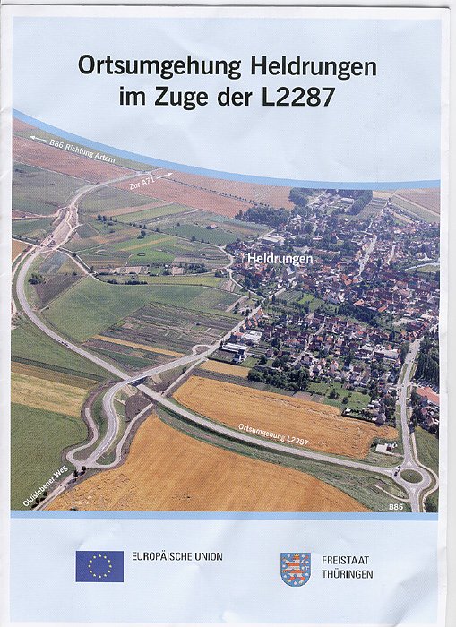 Freigabe Ortsumfahrung Heldrungen