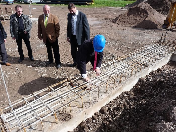 Grundsteinlegung BHKW Wippertor