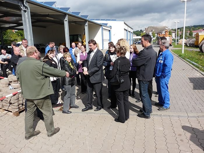 Grundsteinlegung BHKW Wippertor