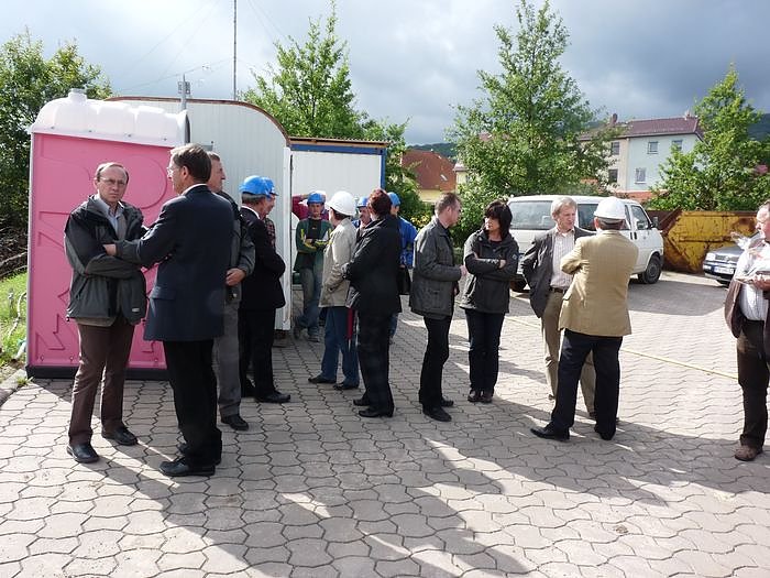 Grundsteinlegung BHKW Wippertor