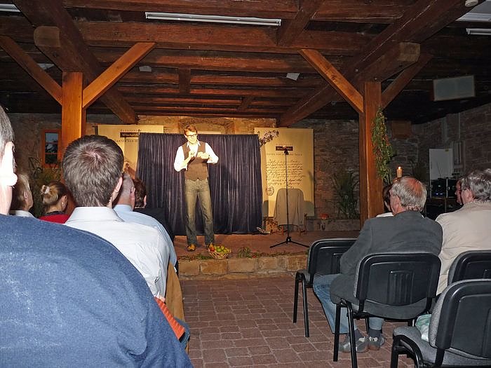 Christoph Sieber im Ochsenstall