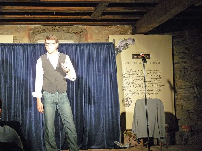 Christoph Sieber im Ochsenstall