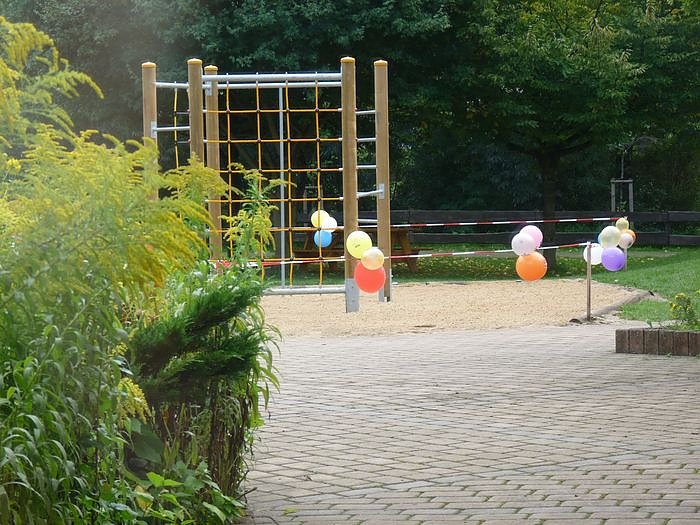 Einweihung Spielplatz