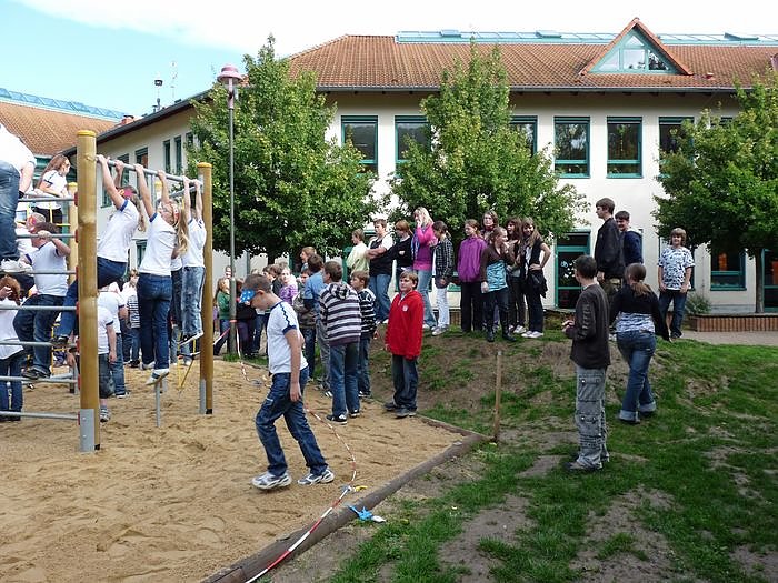 Einweihung Spielplatz
