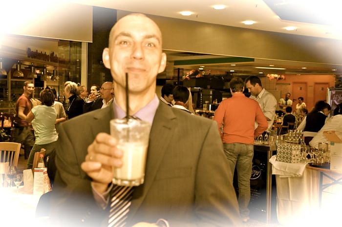 Geburtstagsfeier in der Galerie