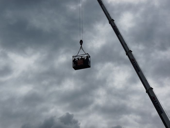 Offene T&uuml;r bei WAGO