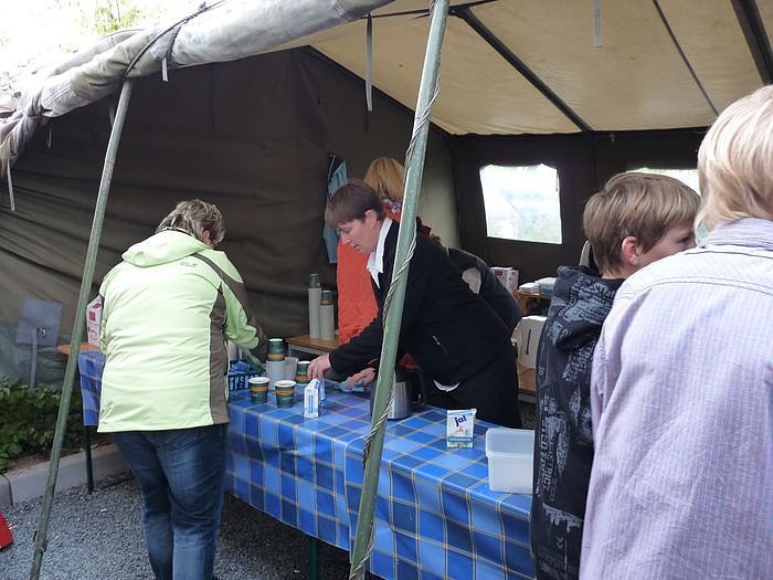 Offene T&uuml;r bei WAGO