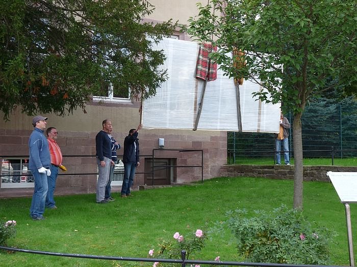 Spektakul&auml;rer Umzug