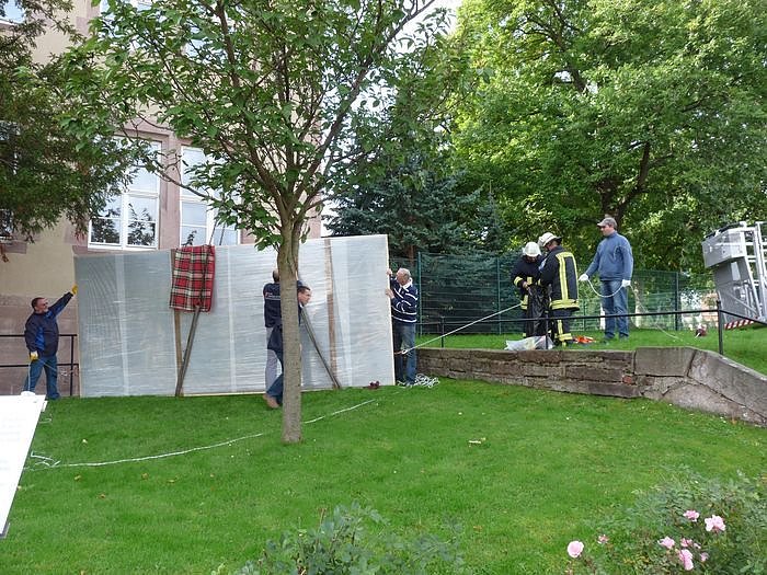 Spektakul&auml;rer Umzug