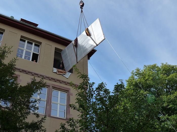 Spektakul&auml;rer Umzug