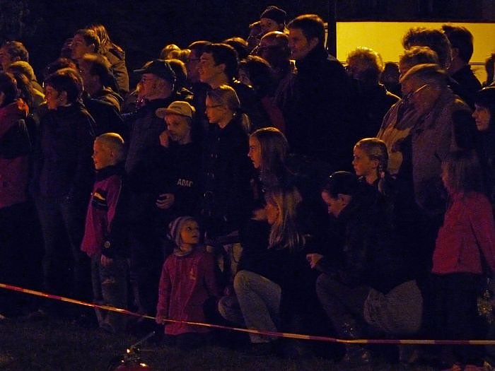 Feuerschau zum Bauernmarkt