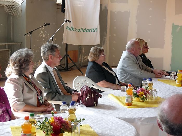 Feierliche Grundsteinlegung