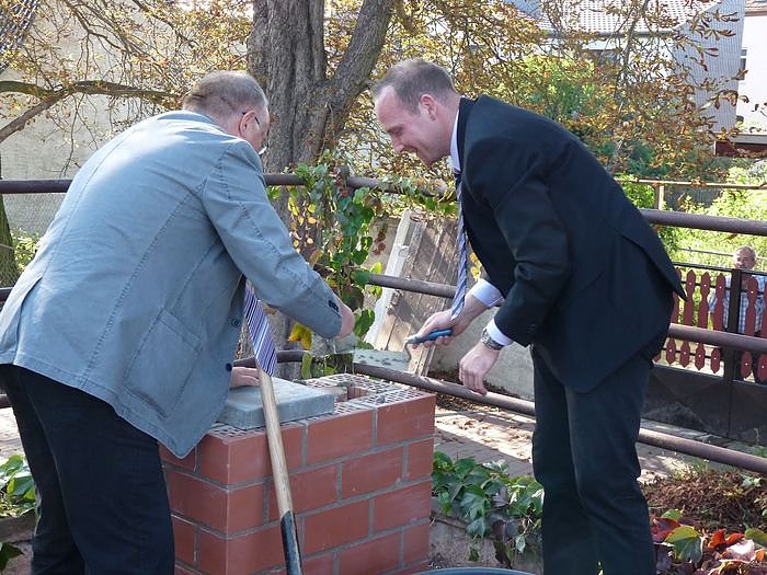 Feierliche Grundsteinlegung