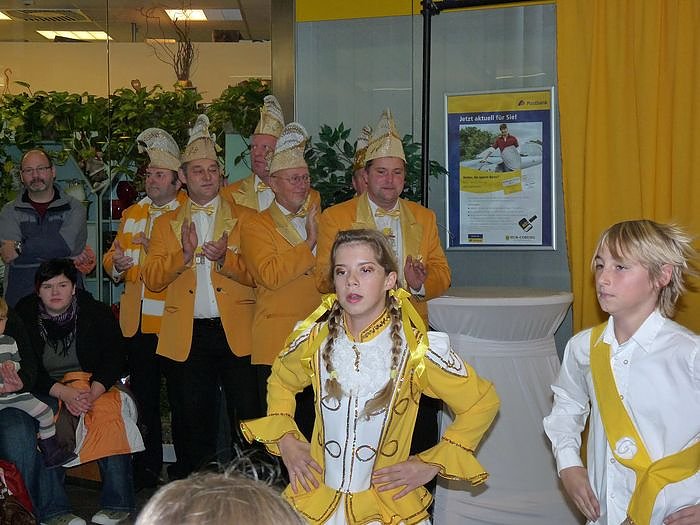 Feuerwerk in der Galerie