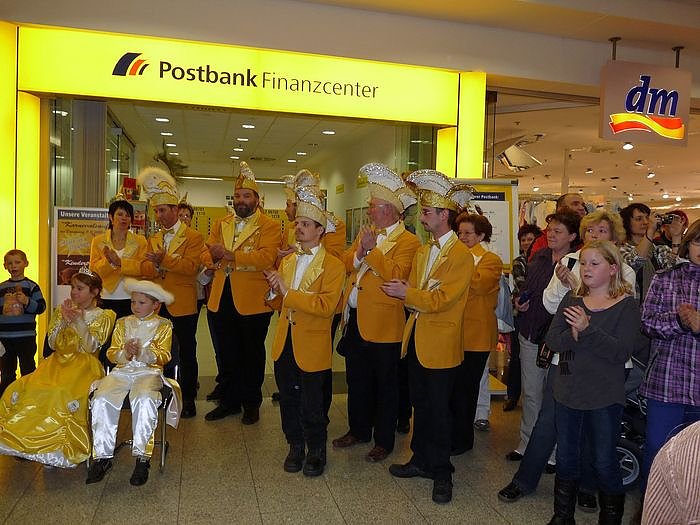 Feuerwerk in der Galerie