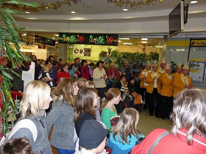 Feuerwerk in der Galerie