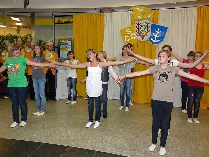 Feuerwerk in der Galerie