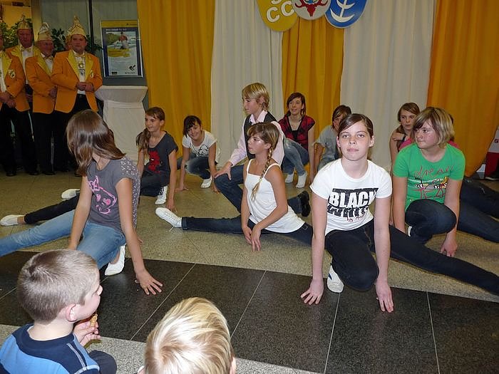 Feuerwerk in der Galerie