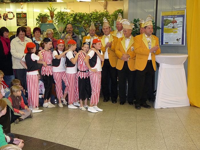 Feuerwerk in der Galerie