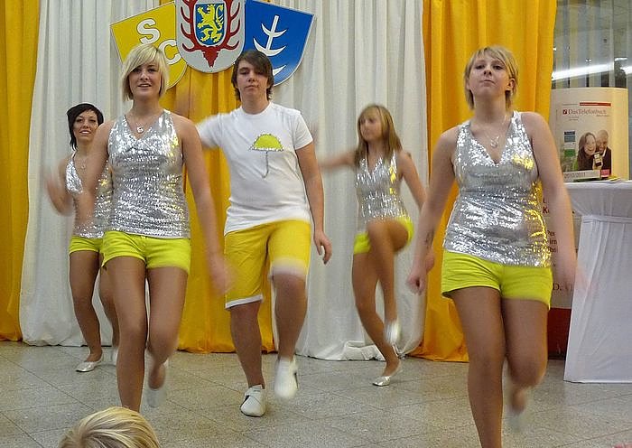 Feuerwerk in der Galerie