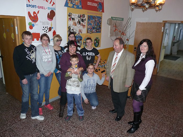 Spende an Kinderheim