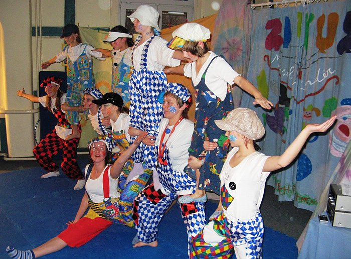 Zirkus im Jugendhaus Greu&szlig;en
