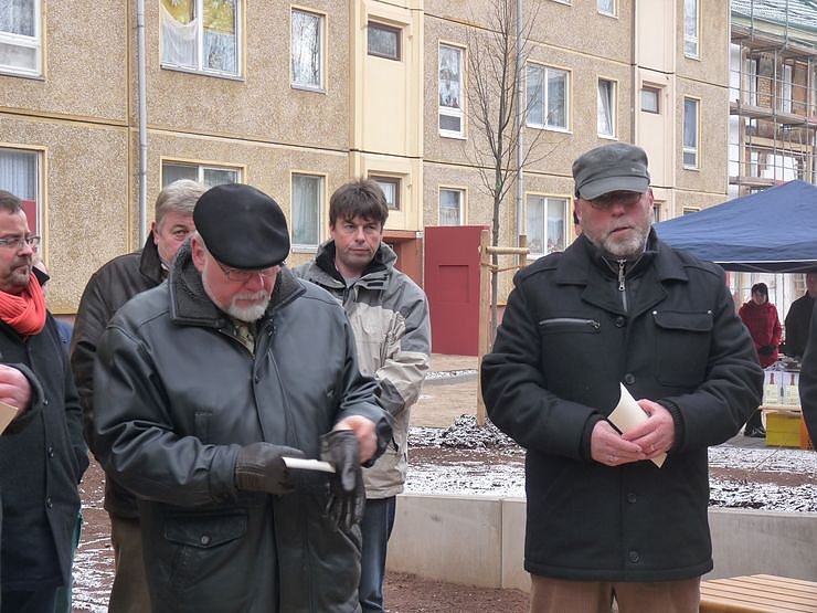Quartier Am Schlosspark &uuml;bergeben