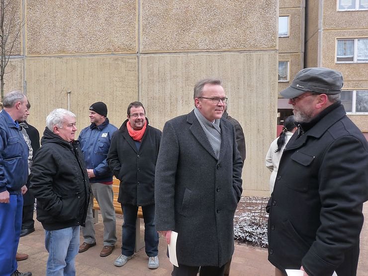 Quartier Am Schlosspark &uuml;bergeben