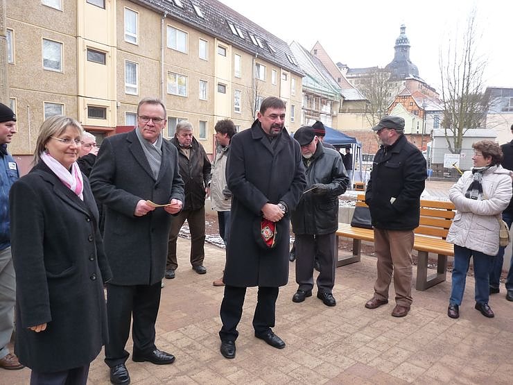 Quartier Am Schlosspark &uuml;bergeben