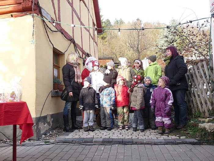 Weihnachtsmarkt in Jechaburg