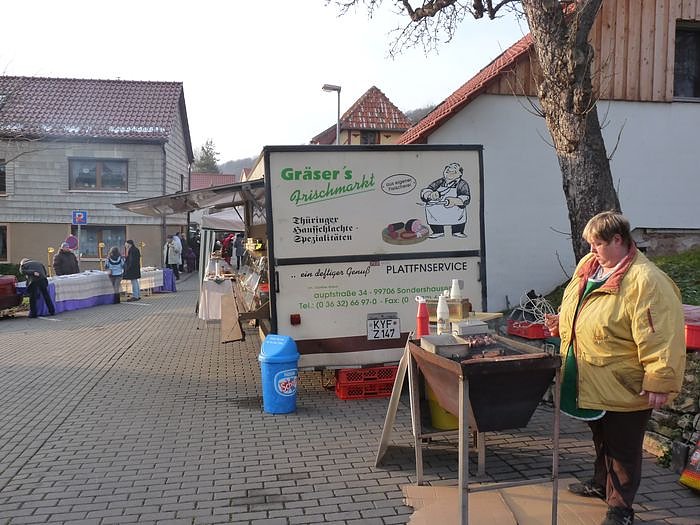 Weihnachtsmarkt in Jechaburg
