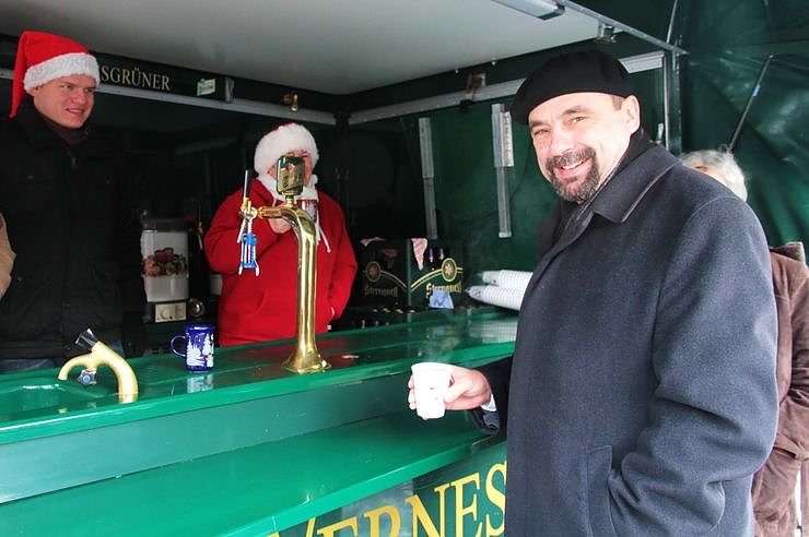 Weihnachtsmann hat Sprechstunde