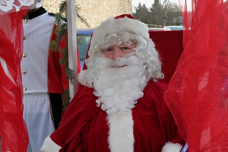 Weihnachtsmann hat Sprechstunde