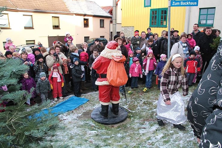 Weihnachtsmann hat Sprechstunde