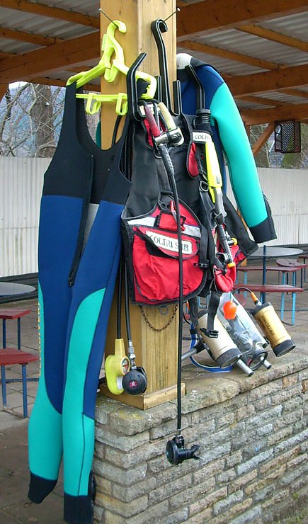 Taucherausr&uuml;stung