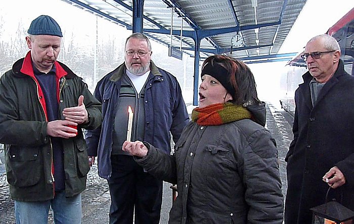 Friedenslicht angekommen