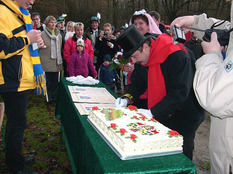 Unterschrift bei der Hochzeit Schernberg Sondershausen