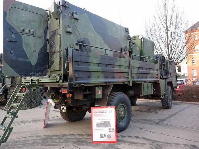 Zu Besuch in Kaserne