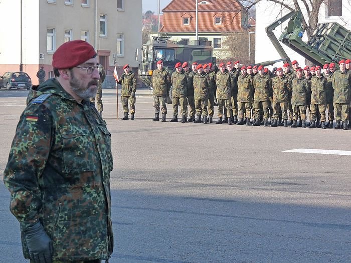 Verabschiedungsappell S&uuml;ss und Liebau