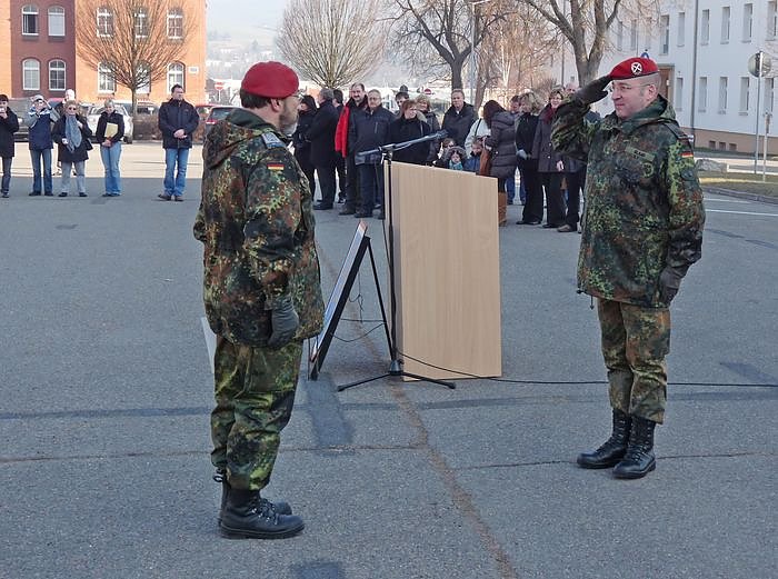 Verabschiedungsappell S&uuml;ss und Liebau