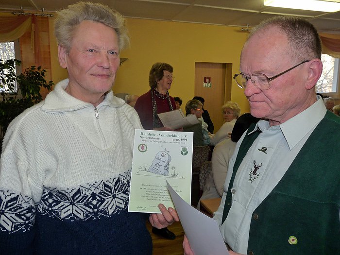 Wahl bei Hainleite Wanderklub