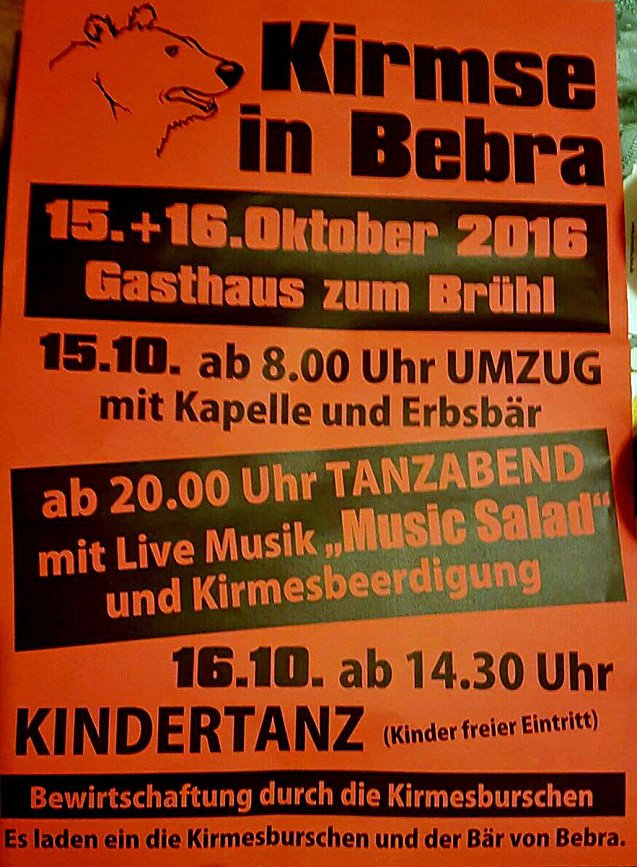 Bild: Kirmse in Bebra