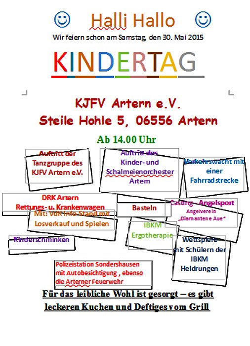 Bild: Kindertagspartys im Kyffh&auml;userkreis