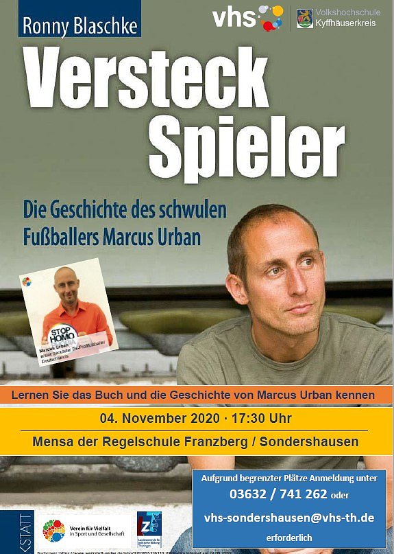 Bild: Lesung mit Marcus Urban