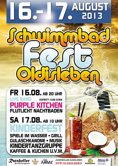 Bild: Schwimmbadfest Oldisleben